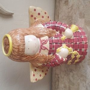 Vintage Angel Cookie Jar